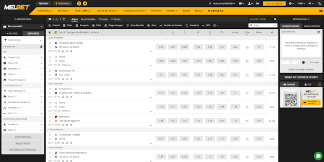 Bets jogos
